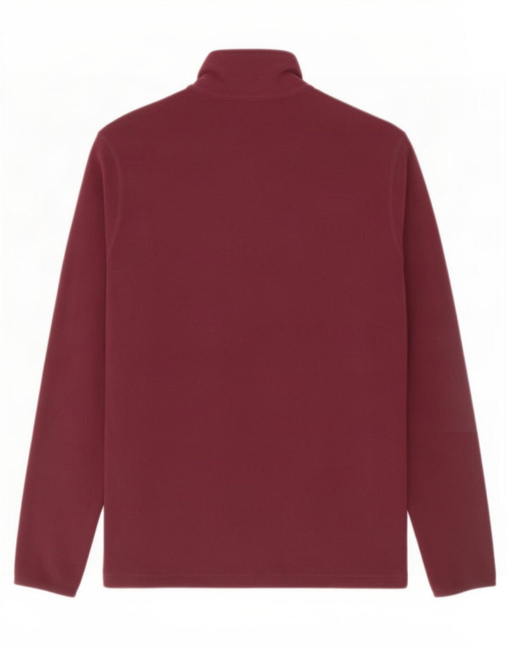 Champion herre lynlås-hals fleece jumper lille bordeaux polyester
