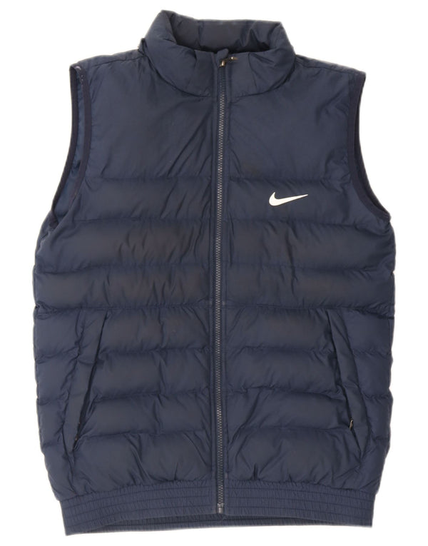 Nike Boys Polstret Gilet 13-14 år XL Navyblå polyester