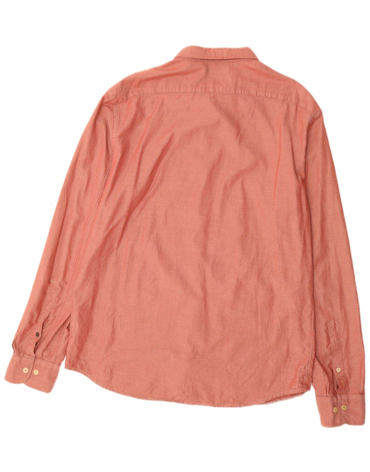 REPLAY Herreskjorte 2XL Rød ternet bomuld