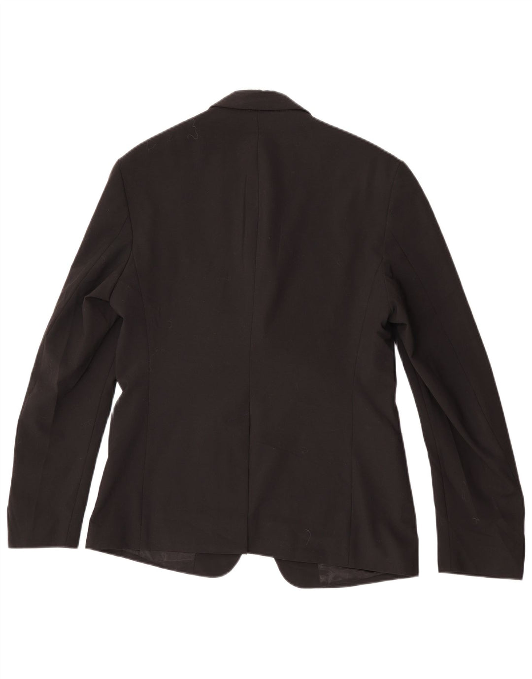 Zara Herre 2-knaps blazerjakke EU 48 Medium Sort Polyester