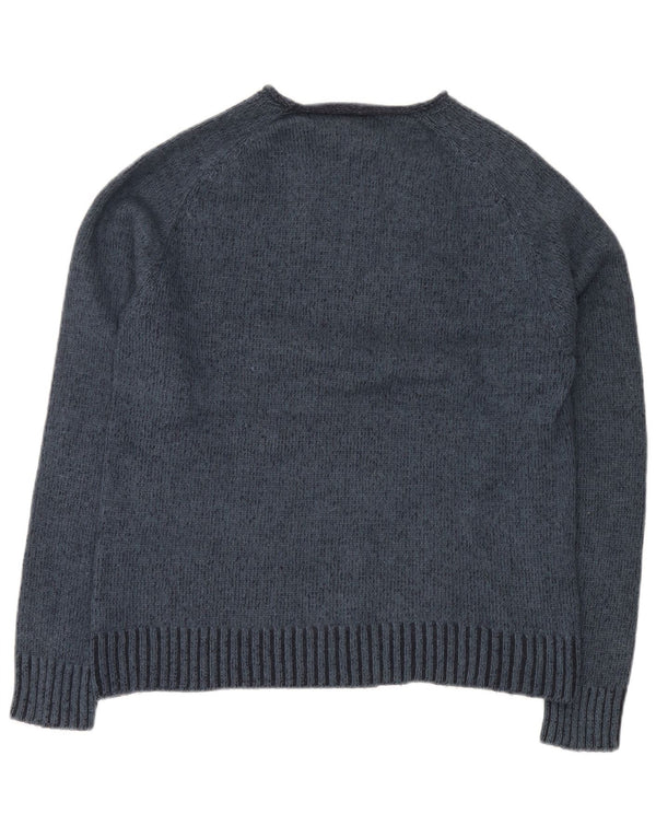 Calvin Klein Jeans Herre Jumper Sweater med rund hals XL marineblå uld
