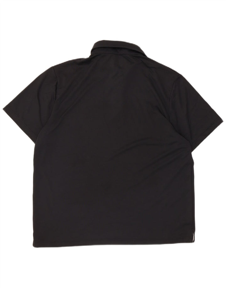 UNDER ARMOUR Herre Heat Gear Polo Shirt Large Black