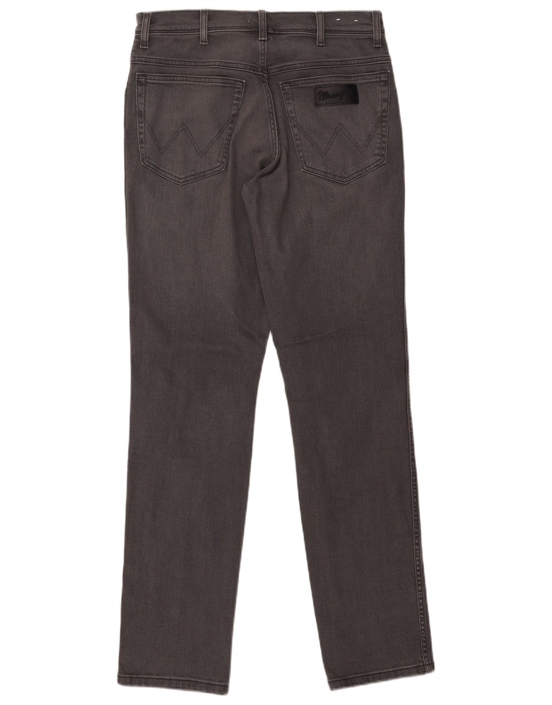 Wrangler Herre Texas Slim Jeans W32 L34 Grå Bomuld