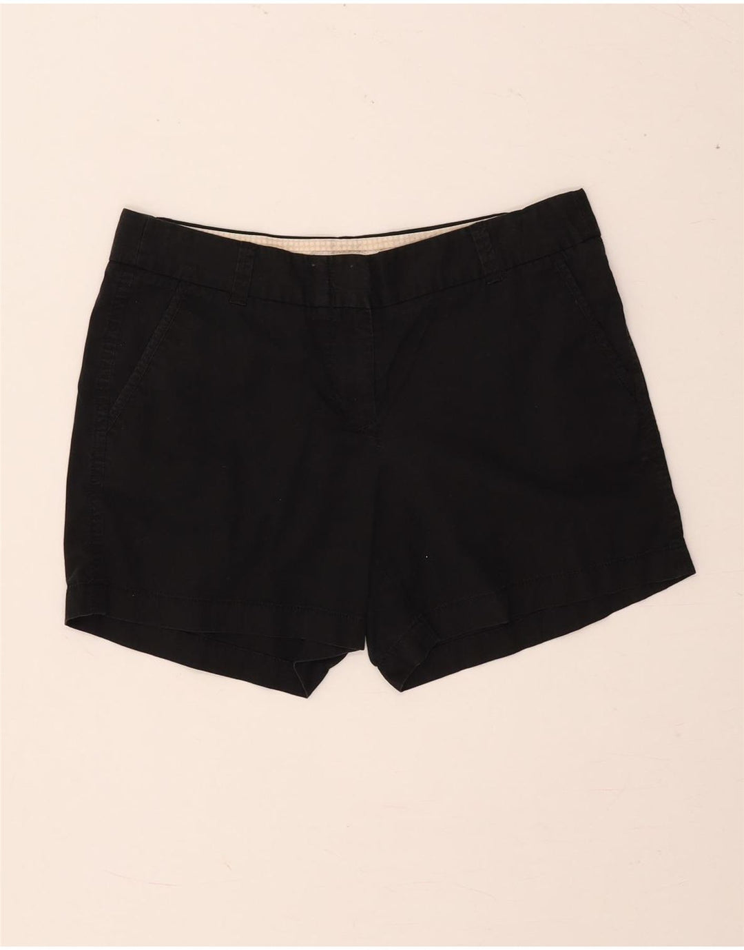 J. Crew Womens Broken In Chino Shorts US 8 Medium W30 Black Cotton