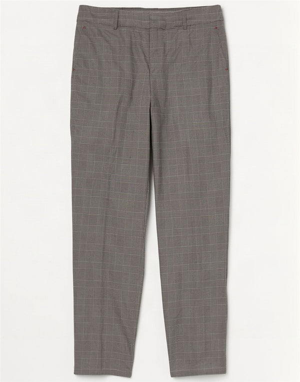 Tommy Hilfiger Chinobukser til kvinder US 14 XL W36 L32 Grå Houndstooth