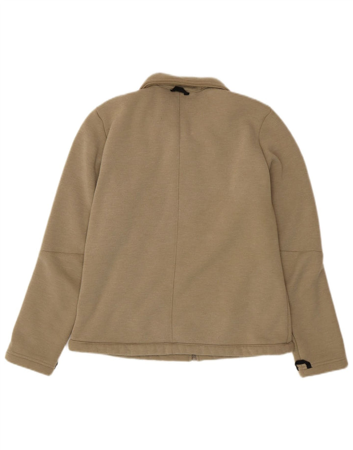 JACK WOLFSKIN Dame Sherpa træningsdragt Topjakke UK 14 Medium Khaki