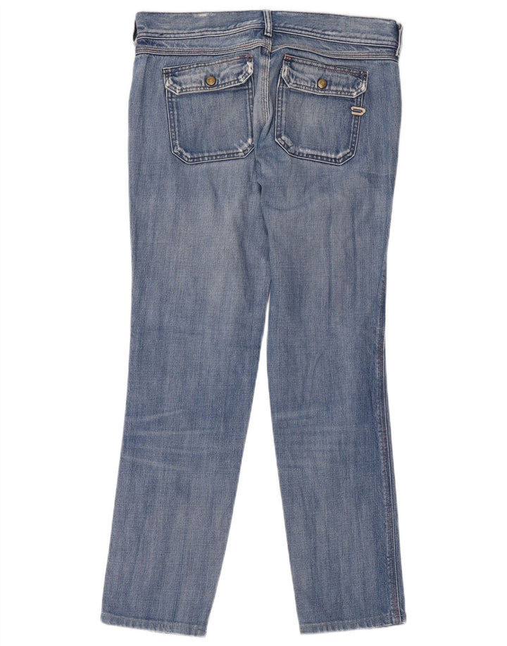 Diesel Dame Distressed Slim Jeans W30 L29 Blå Bomuld
