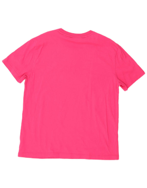 Calvin Klein Dame Grafisk T-Shirt Top 2XL Pink Bomuld