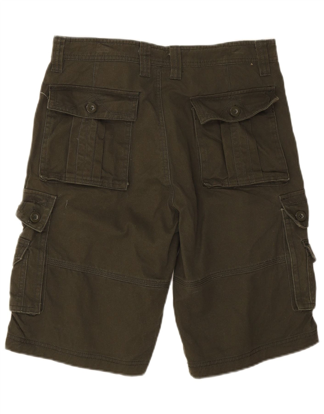 Vintage Herre Cargo Shorts W30 Medium Khaki Bomuld