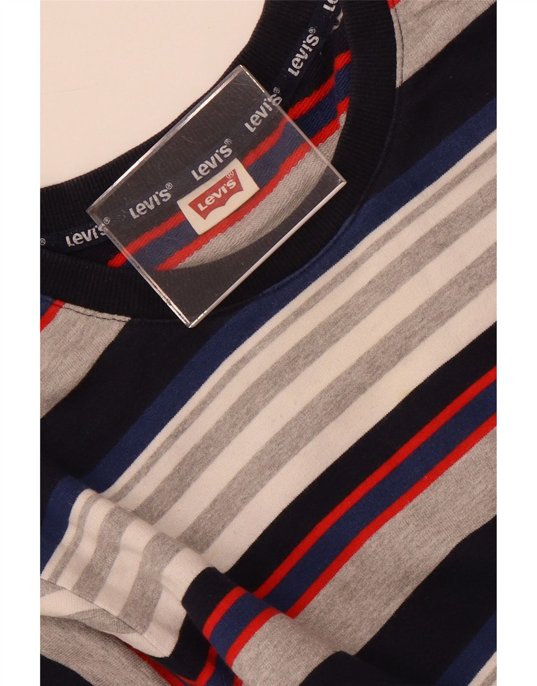 Levi's Herre Sweatshirt Jumper Lille Flerfarvet Stribet