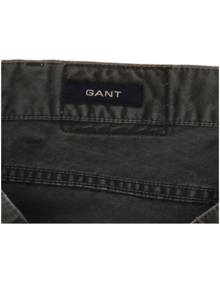 Gant Dame Jason Regular Straight Jeans W34 L30 Grå Bomuld