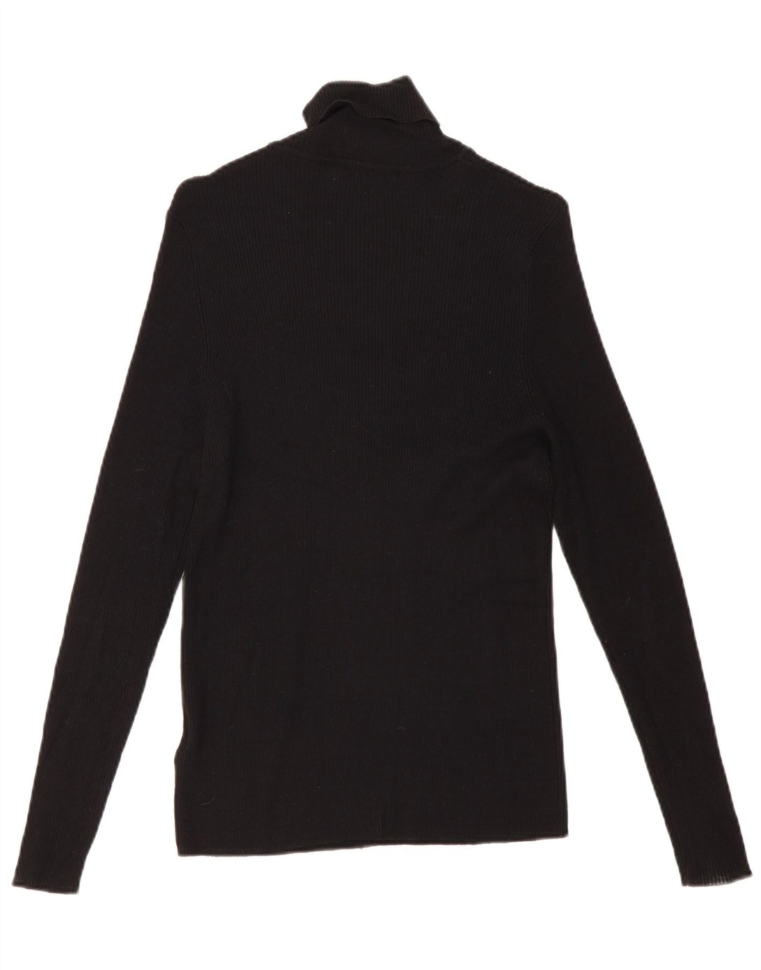 Marks & Spencer Dame Top Langærmet UK 16 Stor Sort Viscose
