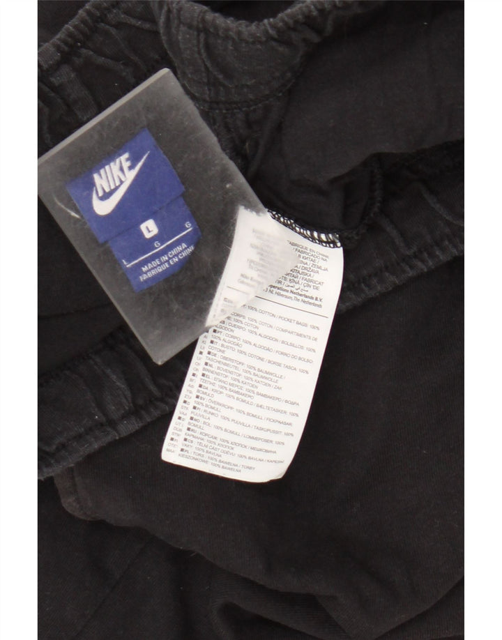 Nike sportsshorts til mænd, store sorte bomuld