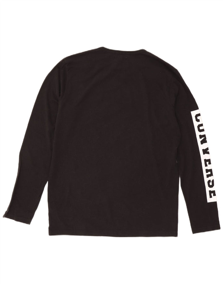 Converse Herre grafisk top langærmet 2XL sort bomuld