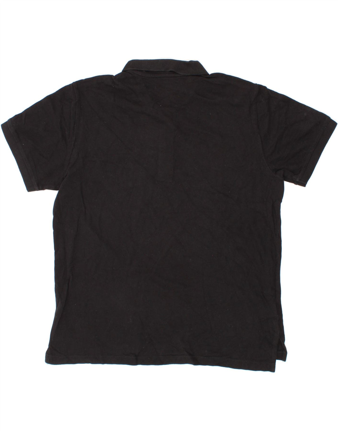 EDDIE BAUER Mens Polo Shirt XL Black Cotton Vintage Eddie Bauer and Second-Hand Eddie Bauer from Messina Hembry 