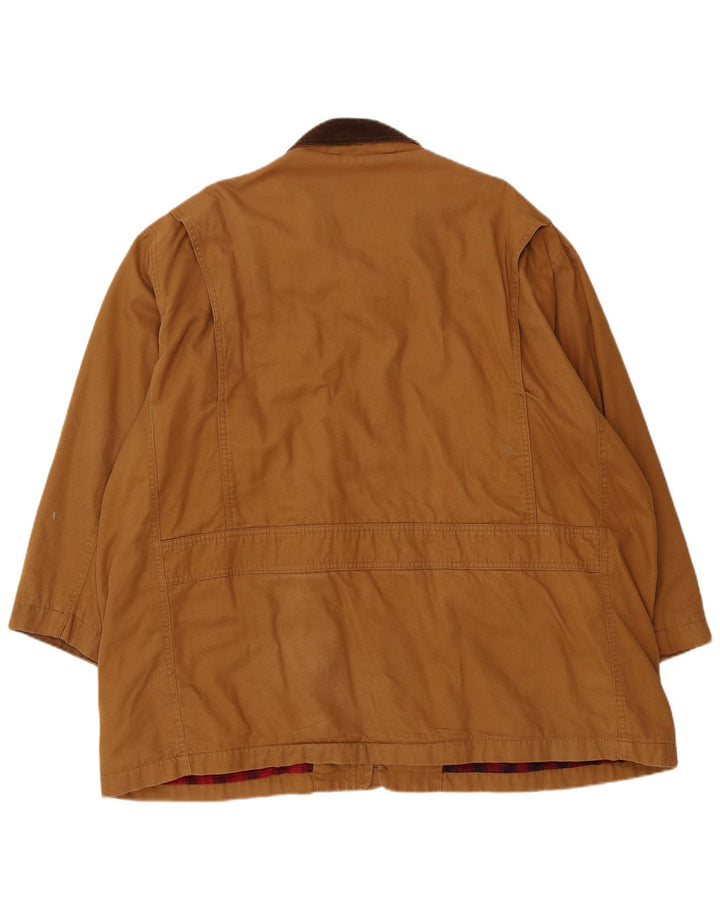 Orvis Herre Utility Jacket UK 44 2XL Brun Bomuld