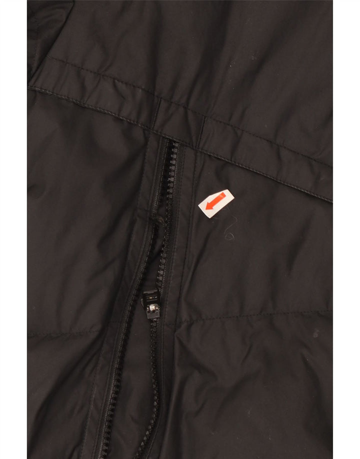 Nike Polstret hættejakke til mænd UK 40 Stor sort polyester