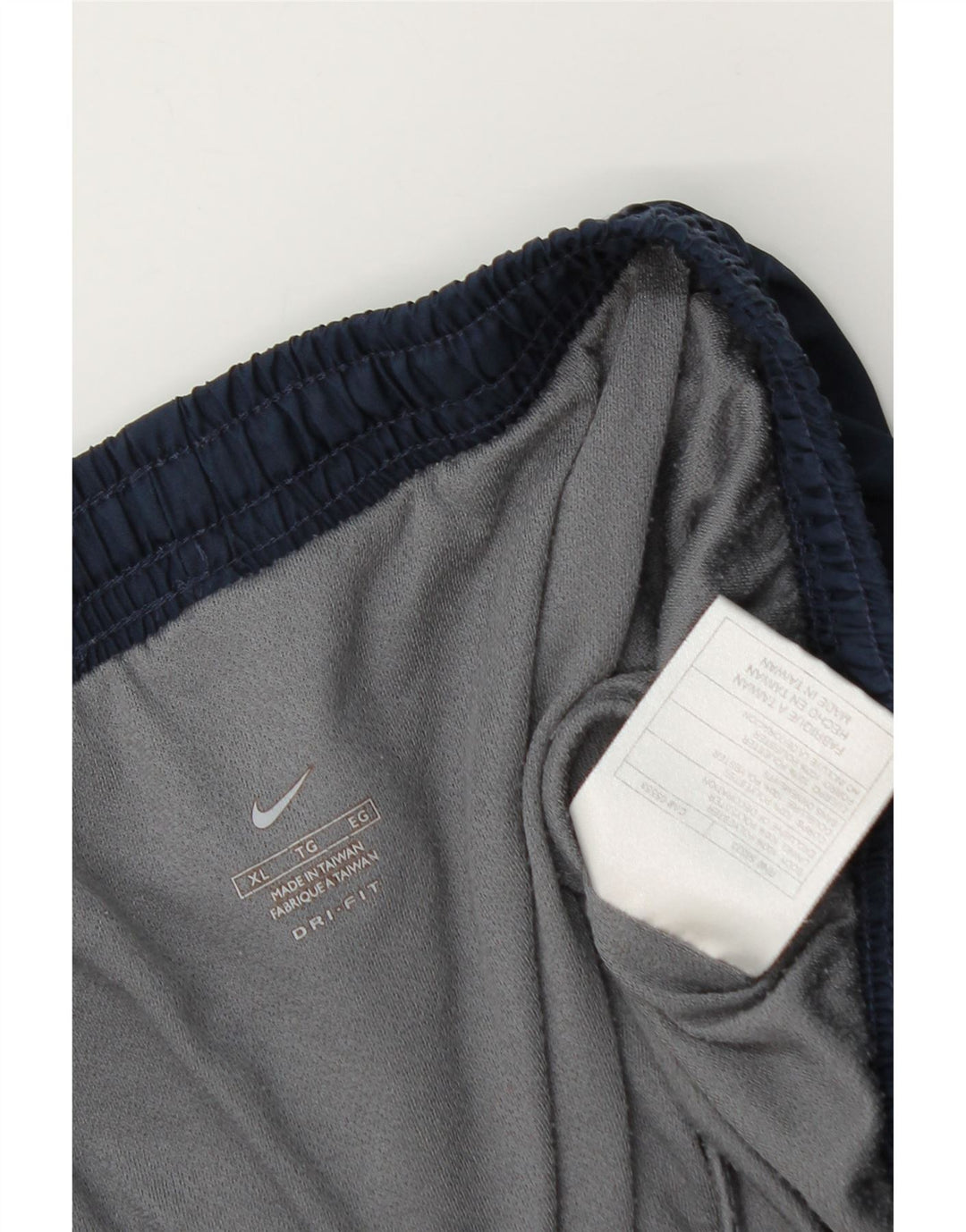 Nike herre Dri Fit sportsshorts XL marineblå polyester