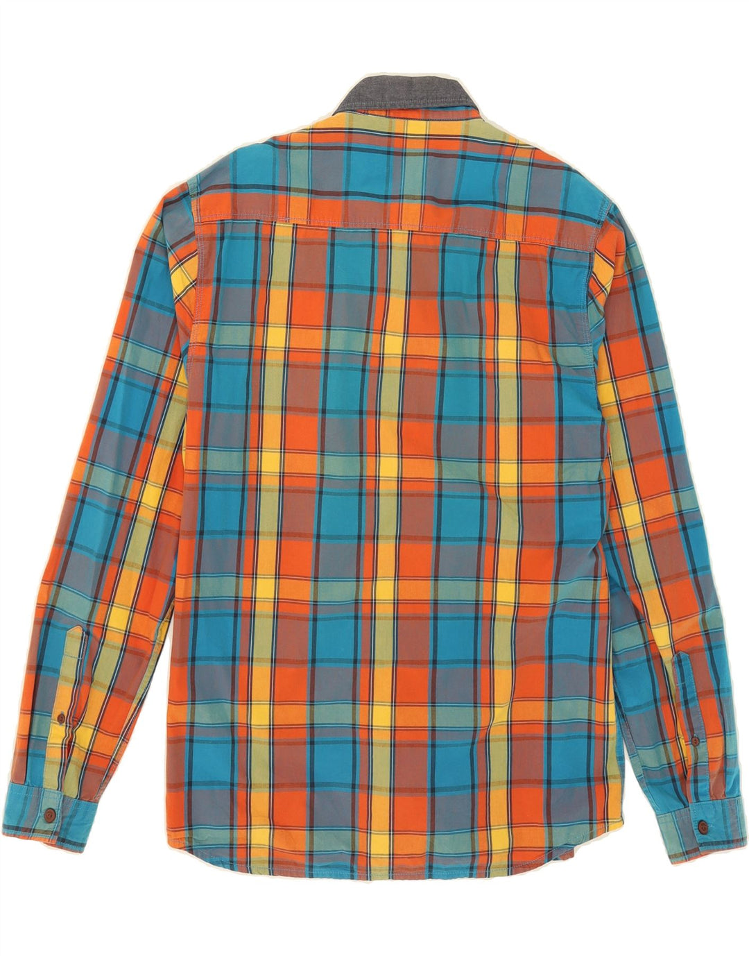 JACK & JONES Mens Originals Shirt Large Multicoloured Check Cotton Vintage Jack & Jones and Second-Hand Jack & Jones from Messina Hembry 