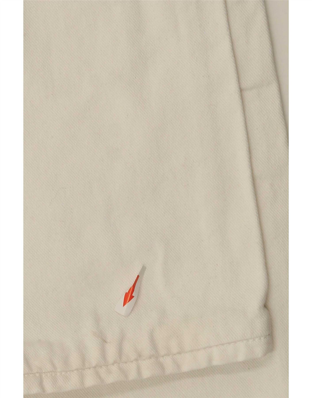 Dondup Dame Straight Jeans W32 L29 Hvid Bomuld