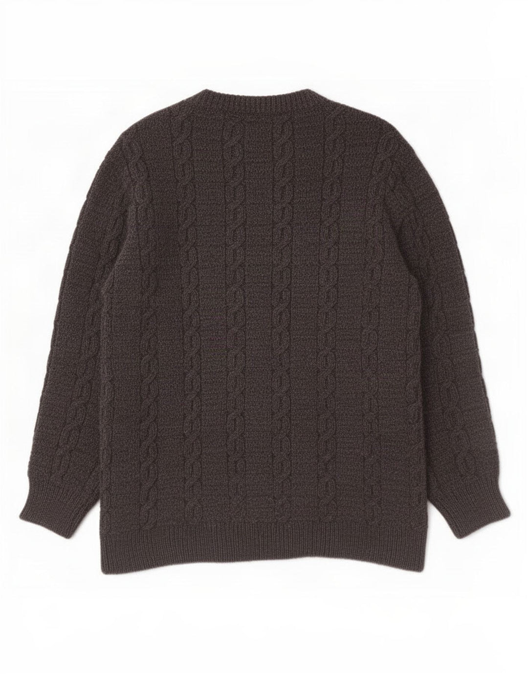 Dunnes Stores Herre Boat Neck Jumper Sweater Stor Grå Uld