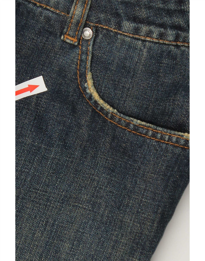 Calvin Klein Straight Jeans til mænd W36 L28 Blå Bomuld