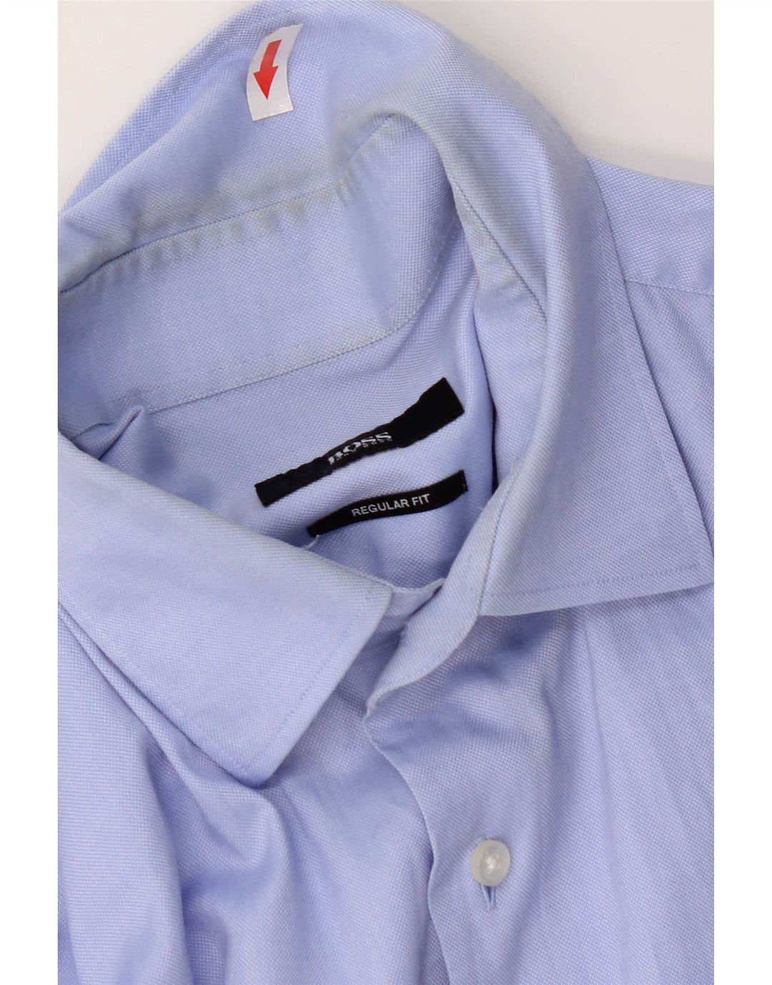 Hugo Boss Herre Regular Fit skjorte str. 39 Medium Blue Cotton