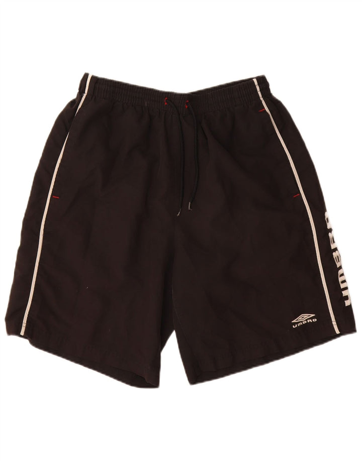 UMBRO Grafiske badeshorts til mænd, store sorte