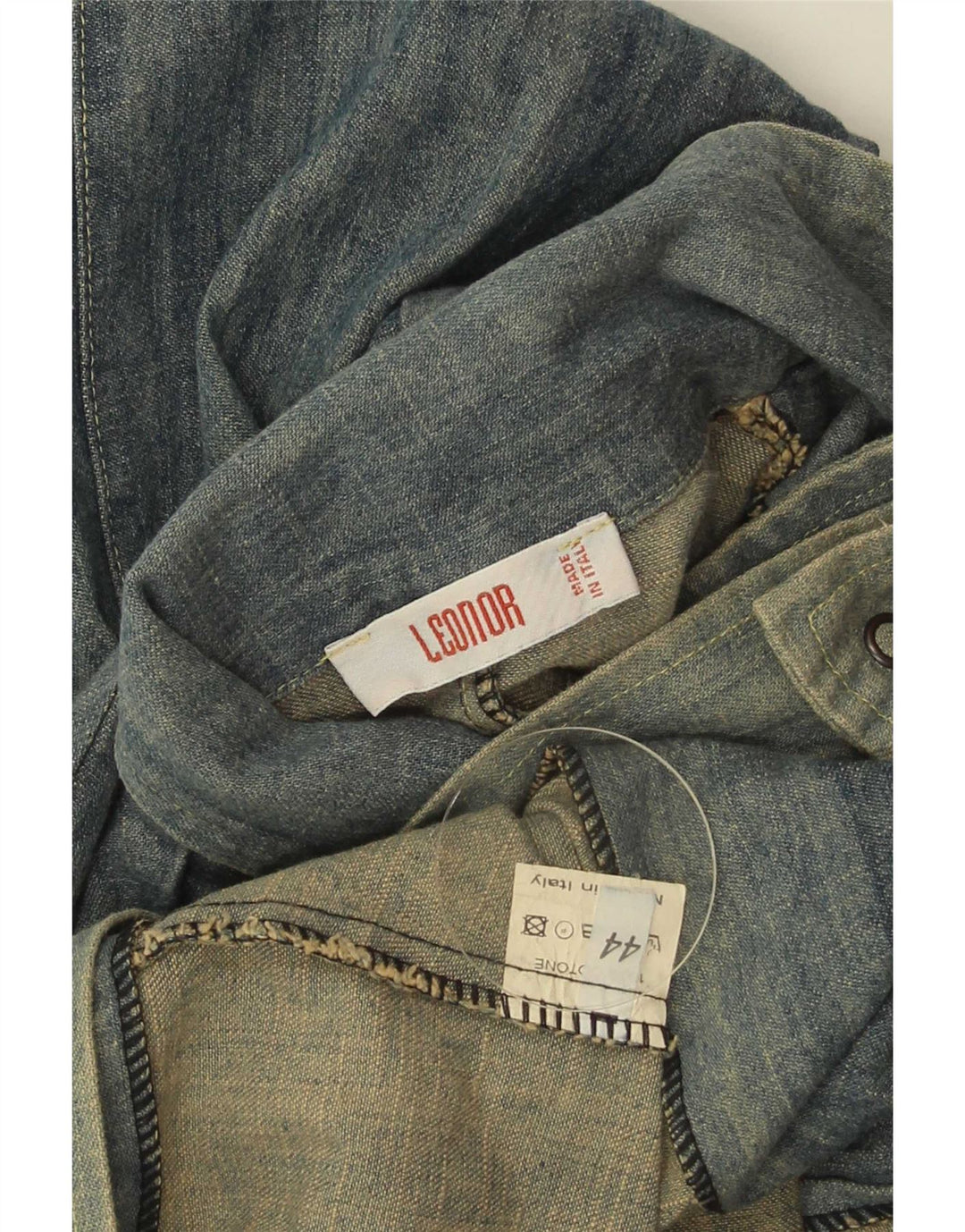 Leonor Dame denimjakke IT 44 Medium Blå Bomuld