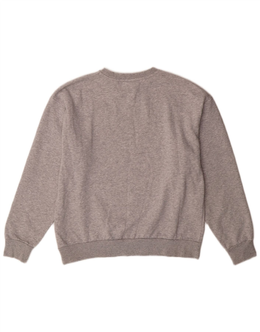 PUMA Graphic Sweatshirt Jumper UK 14 Medium Grey Bomuld