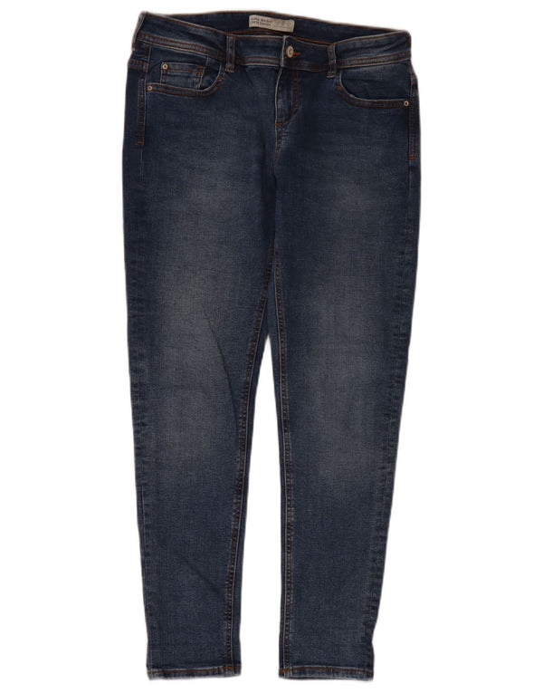 Zara Dame Skinny Jeans EU 40 Medium W30 L28 Marineblå