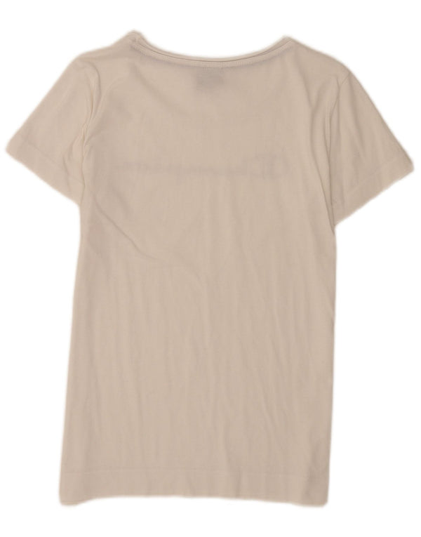 Champion Boys Regular Graphic T-Shirt Top 9-10 år Medium White