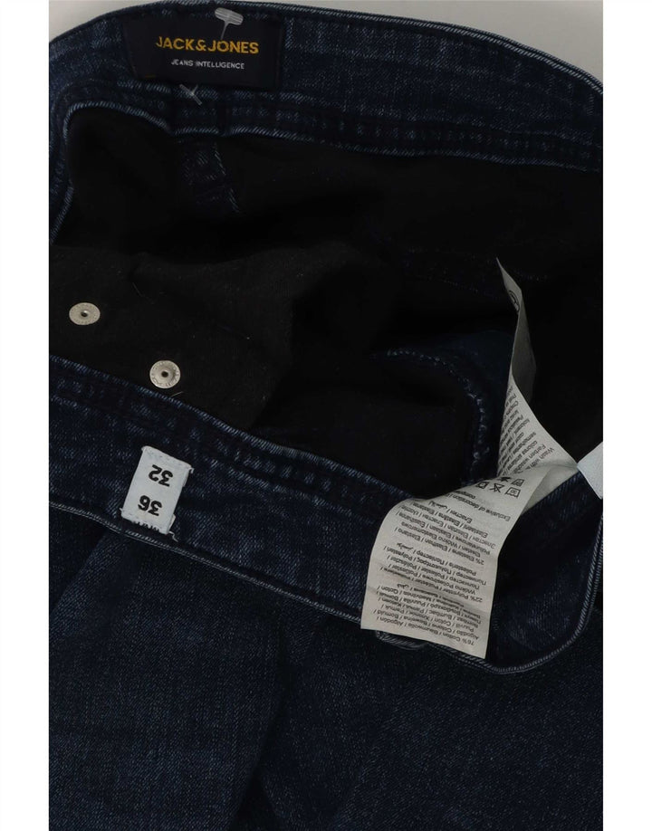 Jack & Jones Herre Slim Jeans W36 L32 Blå Bomuld