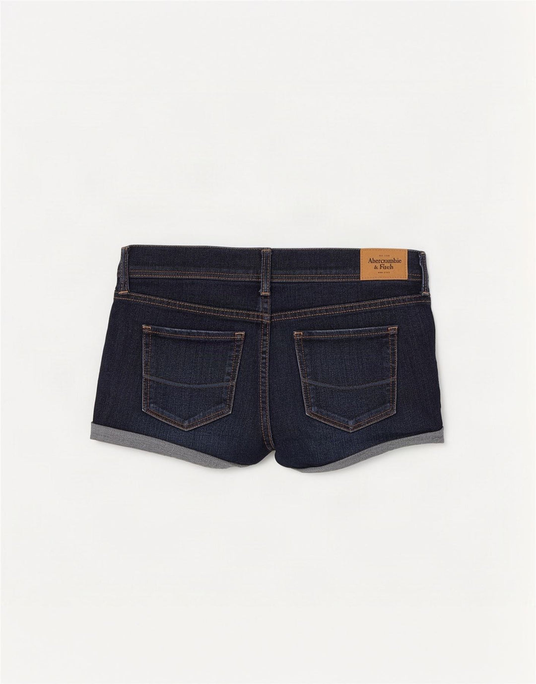 Abercrombie & Fitch denimshorts til kvinder US 8 Medium W29 Navy Blue