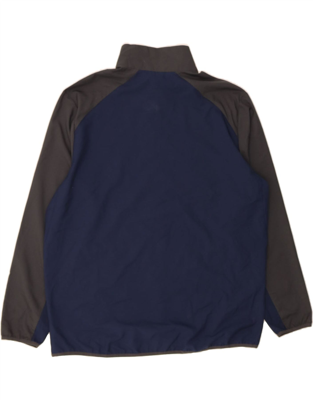 NIKE Mens Dri Fit Tracksuit Top Jacket 2XL Navy Blue Colourblock Polyester Vintage Nike and Second-Hand Nike from Messina Hembry 