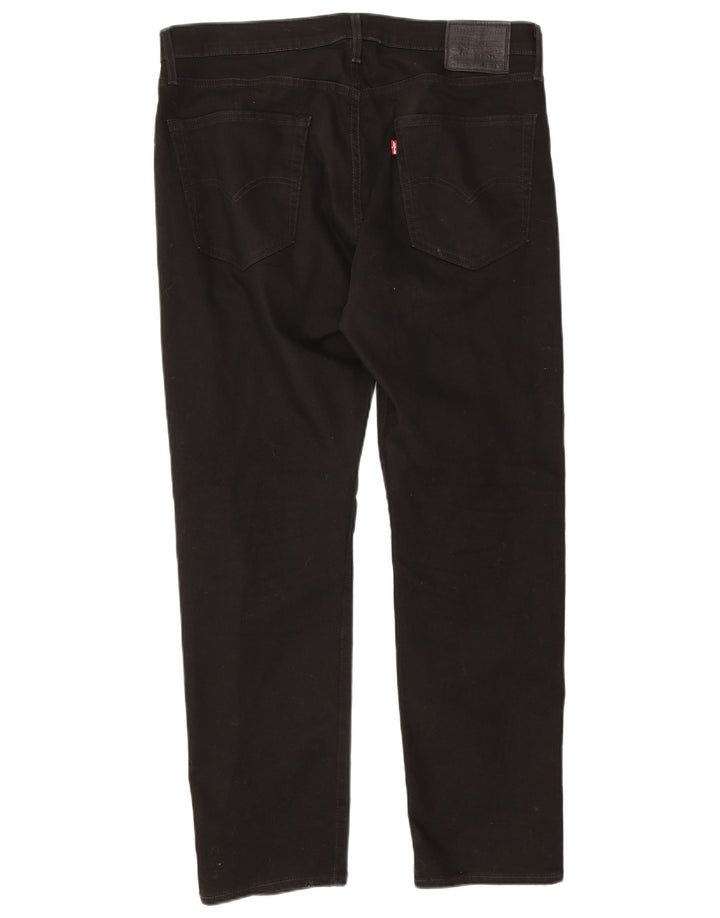 Levi's Herre 512 Slim Tapered Jeans W36 L30 Sort Bomuld