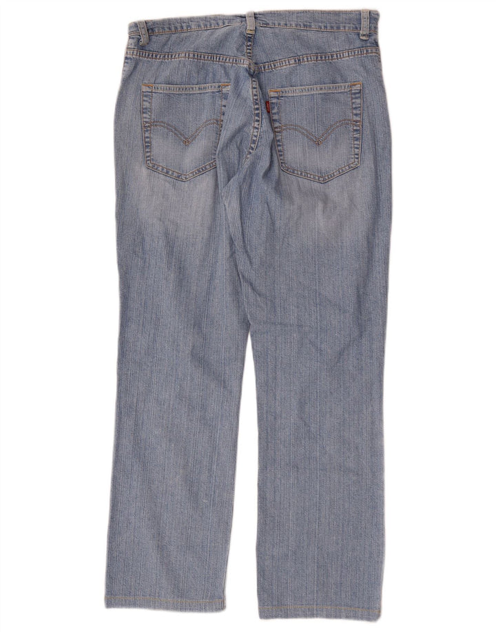 Levi's lige jeans til kvinder W31 L28 blå bomuld