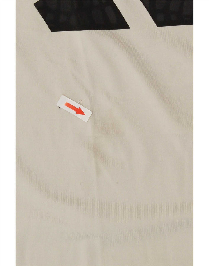 Adidas grafisk t-shirt til mænd, stor off white