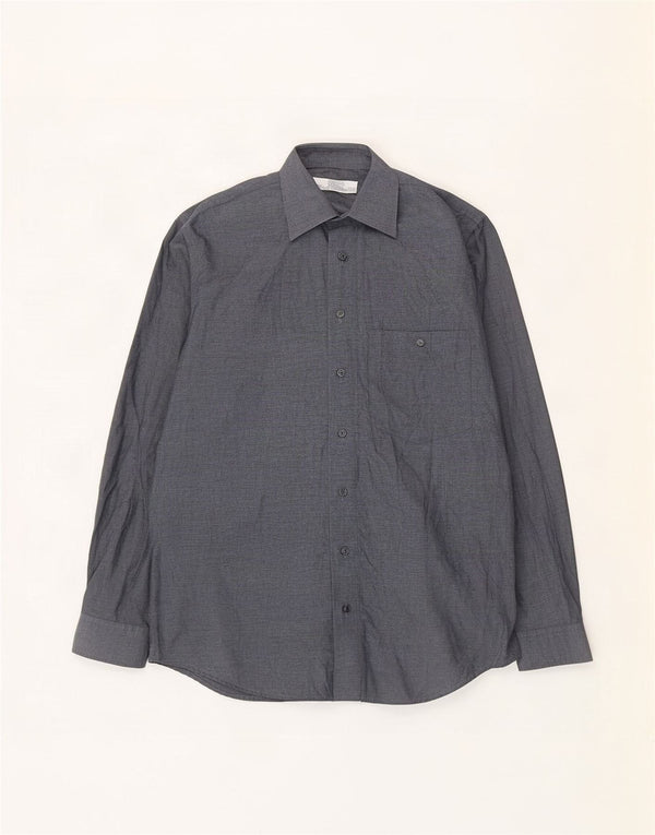 St. Bernard Herreskjorte str. 39/40 15 1/2 Medium Grey Bomuld