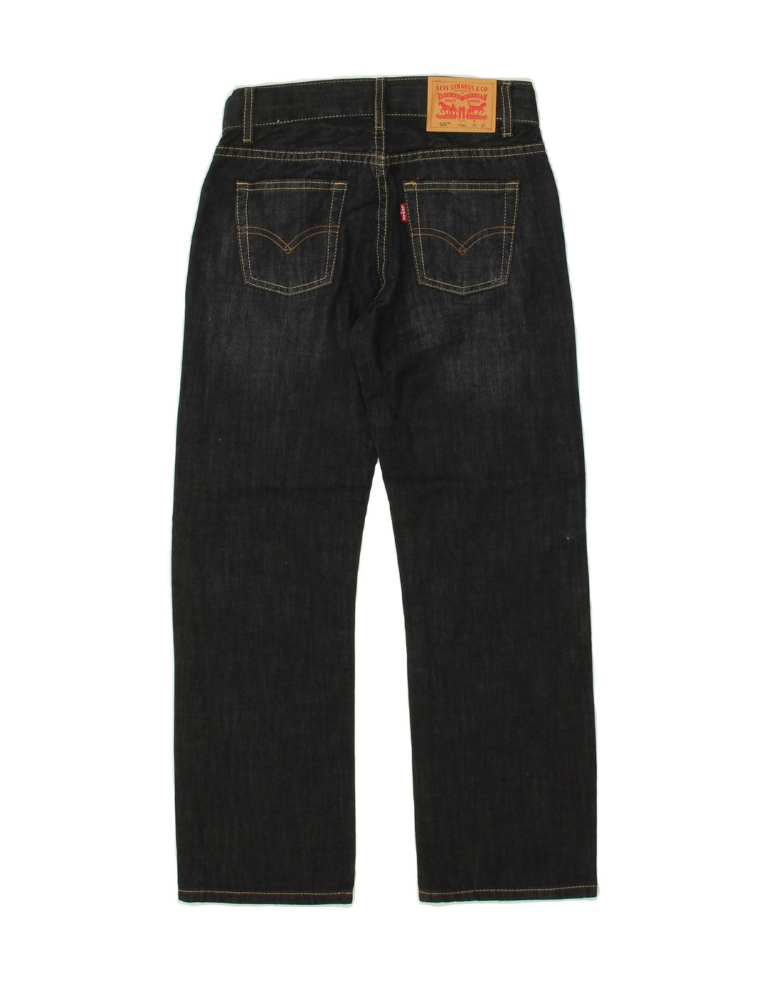 LEVI'S Boys 511 Regular Straight Jeans 9-10 Years W25 L25  Navy Blue Vintage Levi's and Second-Hand Levi's from Messina Hembry 