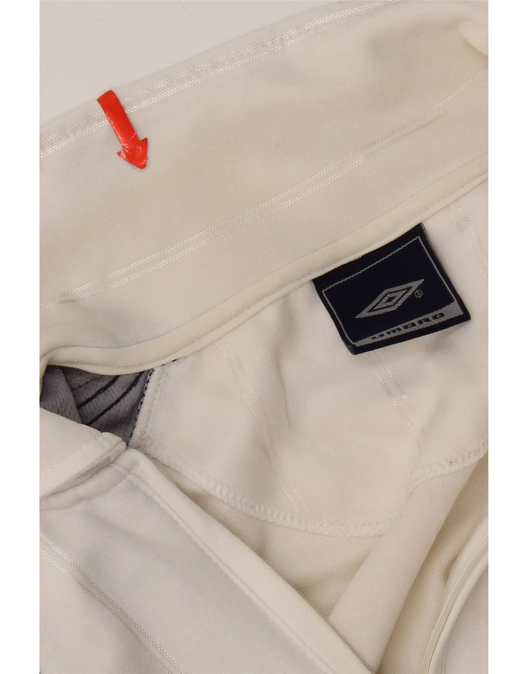 Umbro Herre Polo Shirt XL Hvid Colourblock Polyester