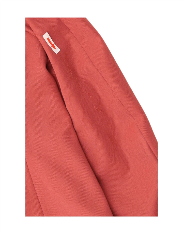 Vintage dame 2-knaps blazerjakke UK 14 Medium Pink