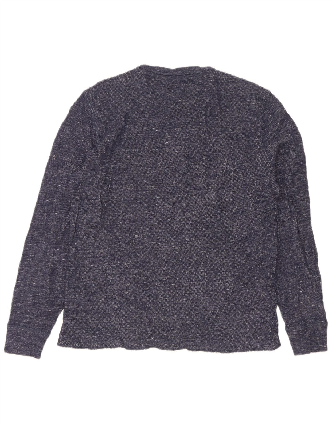 Gap Herre Top Langærmet Medium Blå Flecked