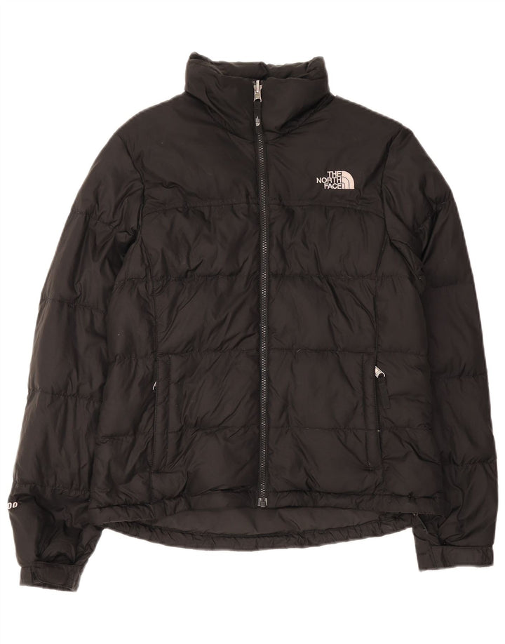 The North Face Polstret jakke til kvinder UK 10 Lille sort nylon