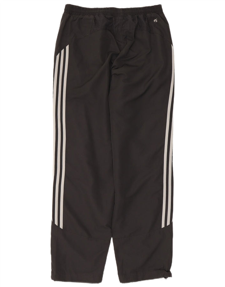 Adidas Herre Climalite træningsdragt Bukser UK 38/40 Medium Sort Polyester