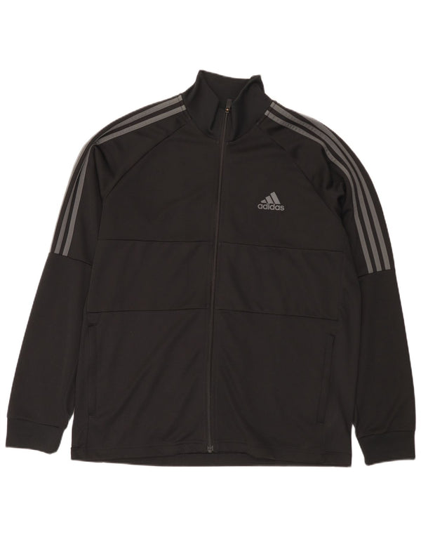 Adidas Mens Aeroready Tracksuit Top Jacket XL Black Polyester