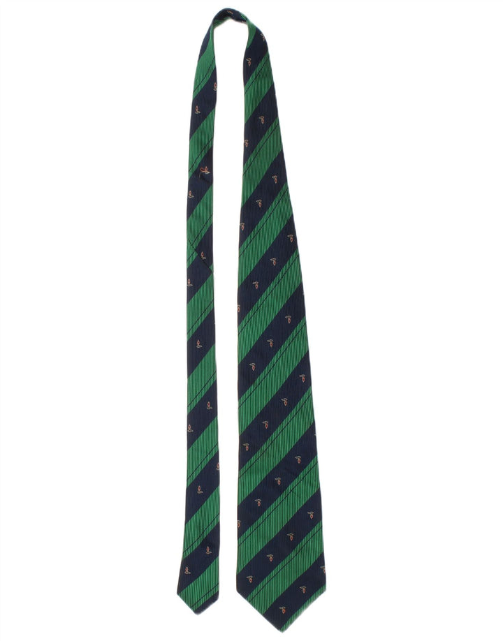 Trussardi Herre slips One Size Grøn Stribet Silke Classic