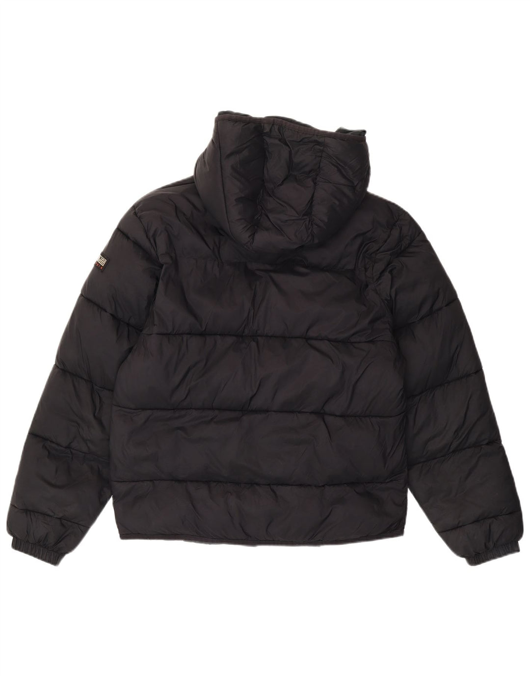 Napapijri Herre Hooded Regular Fit Polstret Jakke UK 38 Medium Black