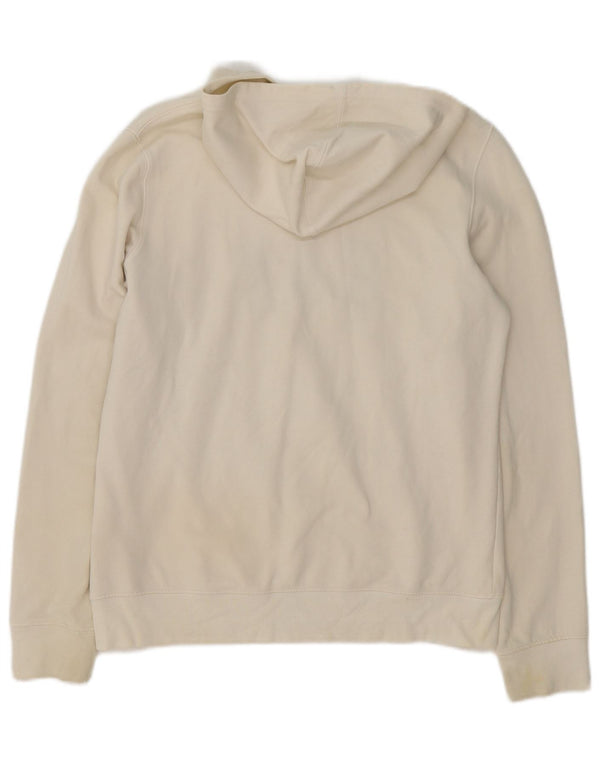Gap Herre grafisk hættetrøje Jumper Medium Hvid Bomuld
