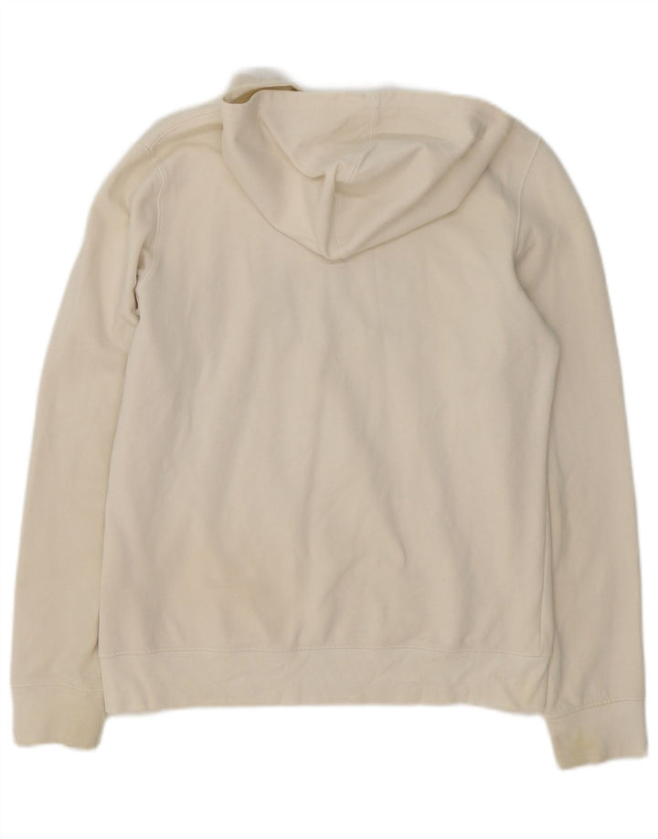 Gap Herre grafisk hættetrøje Jumper Medium Hvid Bomuld